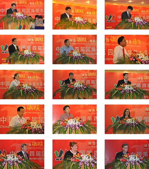 ↑ 國內(nèi)外(部分)專家做演講報(bào)告