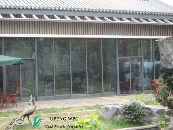 聚鋒塑木入駐南京紫園別墅項(xiàng)目，筑就新中式觀山院墅